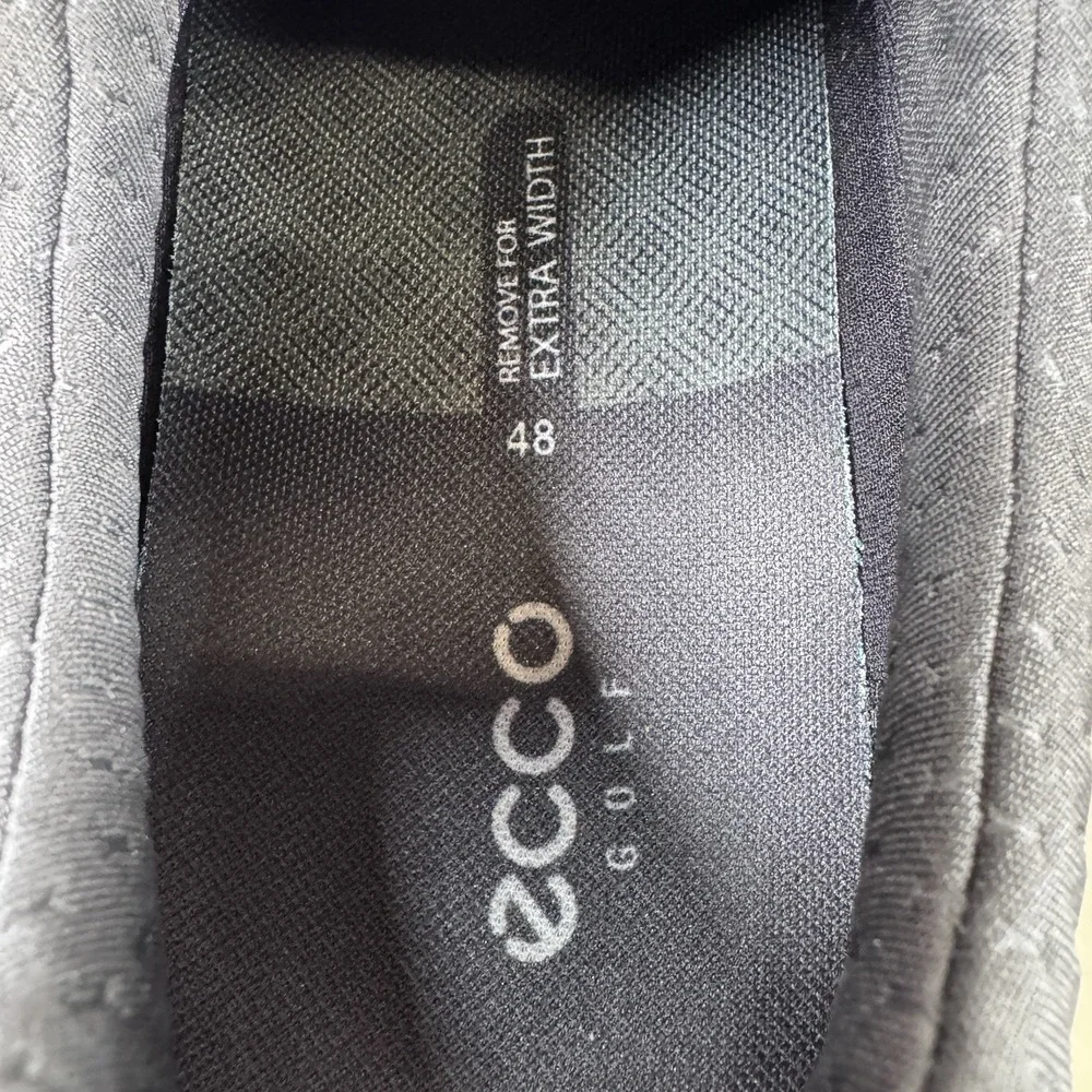 ECCO BIOM H4 Men's Size 14-14.5 EU 48 White GTX Gore-Tex Leather Golf Shoes